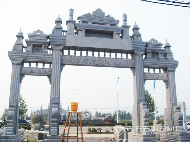 欧式青石石牌坊