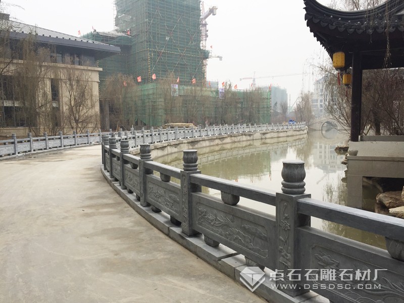 青石栏杆 幼区用石栏板